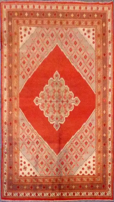 East-Turkestan Samarkund Hand-Knotted Natural Wool Rug 12'0'' X 9'0'' Pan0157420